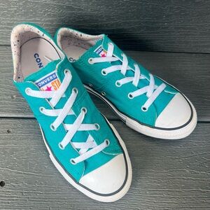 CONVERSE TURQOISE SNEAKERS GIRLS SIZE 3